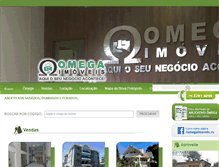 Tablet Screenshot of omegaimoveis-rs.com.br